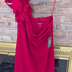 Vince Camuto Tulip Red Dress